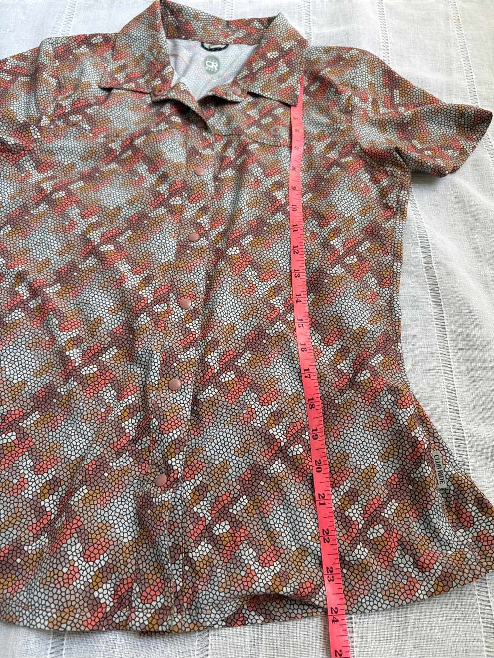 Club Ride Mosaic Athletic Cycling Shirt - Picture 11 of 12